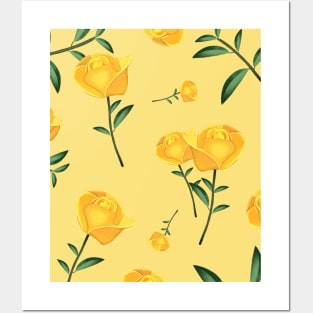 Yellow Roses Posters and Art